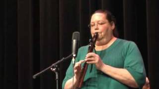 Alaska Flute Circles Lisa OBrien at Anchorage Folk Festival 2010 [upl. by Rickard964]