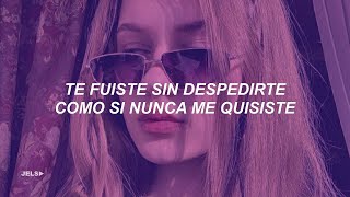 Te fuiste sin despedirte como si nunca me quisiste 🔥 La Inocente  Mora Feid Letra [upl. by Yllah379]