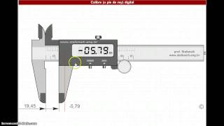 Vernier digital simulador en linea [upl. by Leimad]