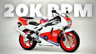 The time Honda made the Highest Revving Production Motorcycle ever [upl. by Paehpos]