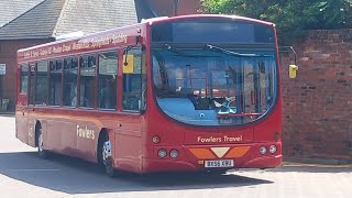 Buses at Wisbech Bus Station 18724 [upl. by Pancho]