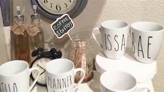 DIY RAE DUNN Inspired mugs [upl. by Petit]