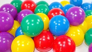 Video per bambini Palline colorate Impariamo i colori Giocattoli amp sorprese [upl. by Sedicla997]