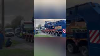 Biggleswade power station transformer delivery via Dunton village Bedfordshire From Tilbury Docks [upl. by True494]