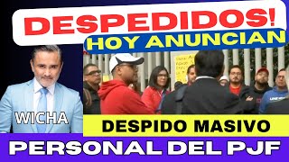 DESPIDO MASIVO DE TRABAJADORES DEL PODER JUDICIAL [upl. by Adelaida]