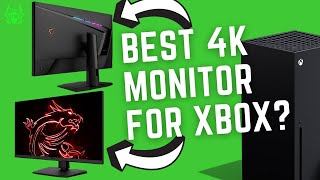 The BEST 4K monitor for Xbox Series X The MSI MPG321URQD Xbox Edition [upl. by Rebane]