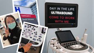 A very busy day in the life of a hospital sonographer aka ultrasound technologist in 2024 [upl. by Elfrida947]