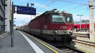 Einfahrt ÖBB IC 793 Klagenfurt Hbf  Salzburg Hbf in Salzburg Hbf 02072024 4K HDR [upl. by Haodnanehs34]