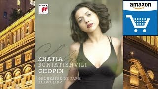 Khatia Buniatishvili AMAZON Album Audio CD DVD 2017 Motherland Rachmaninoff Chopin vinyl [upl. by Eiramanel]