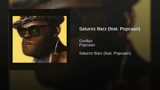 Saturnz Barz  Gorillaz feat Popcaan  1 hora [upl. by Cheston]