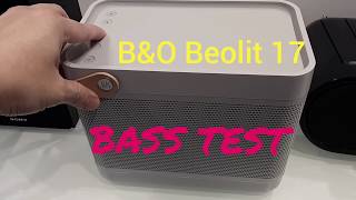 BampO Beolit 17  Bass Sound Test [upl. by Yadnil]