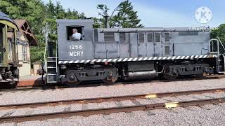 MCRY 1256RS4TC at the MidContinent Railway Museum Museum Road North Freedom WI [upl. by Ardnait848]