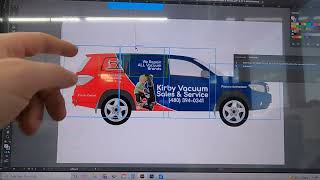 Prepping proof approved vehicle wrap for output Illustrator PART 2 [upl. by Eissehc871]