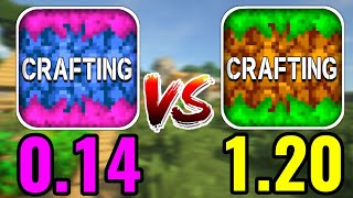 NEW CRAFTING AND BUILDING VS OLD CRAFTING AND BUILDING [upl. by Basset]