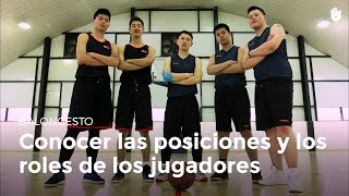 Posiciones y roles de cada jugador  Baloncesto [upl. by Ramedlaw]