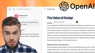OpenAI Canvas CHANGES Everything for Creators [upl. by Dillon518]