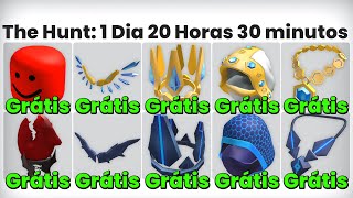 🎁 COMO PEGAR OS 10 ITEM GRÁTIS MUITO RÁPIDO NO ROBLOX  THE HUNT EVENTO DICAS [upl. by Aggappe]