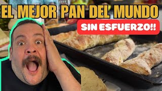 Cómo hacer PAN CASERO🥖 sin amasar  Receta Fácil  Tenedor Libre [upl. by Notreb81]