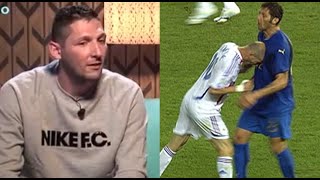 MATERAZZI PARLA DELLA TESTATA DI ZIDANE Ecco la rivelazione [upl. by Nasia990]