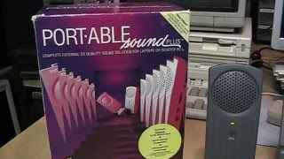 Oddware Portable Sound Plus parallel port sound card [upl. by Nagiam]