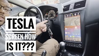 Tesla Screen with Wireless Apple Carplay Full Review [upl. by Roldan961]