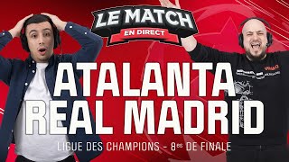 🔴 Atalanta  Real Madrid Ligue des champions  Le Match en direct Football [upl. by Sajet]