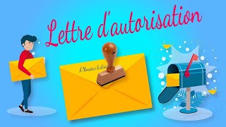 Les caractéristiques de la lettre de demande dautorisation [upl. by Nnyw22]