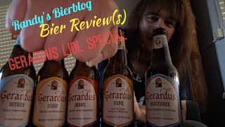 Randys Bierblog  Gerardus Lidl Special Bier Review [upl. by Windsor]