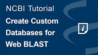 BLAST Create Custom Databases for Web BLAST [upl. by Connel]