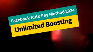 Facebook Auto Pay Boost 2024  Facebook Auto Pay Method  Facebook thrashold Method 2024  Facebook [upl. by Vidda]