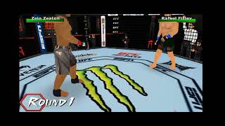 Zein Zeaton First Career In UFC 1 [upl. by Neyu979]