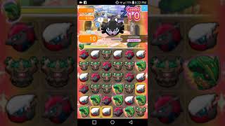 Pokémon Shuffle  Gothitelle S Rank Free Mega Start Stage 228 [upl. by Aenel713]