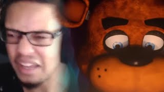 FREDDY  CG5 MatPat Black Gryph0n FNAF 10th Anniversary Song Animation REACTION [upl. by Nadaba]