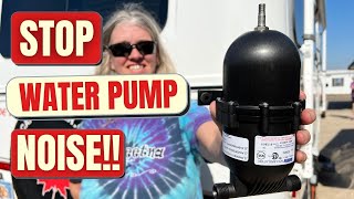 Rv Water Tank Accumulator Installation  Full Time Rv Living [upl. by Reinaldo]