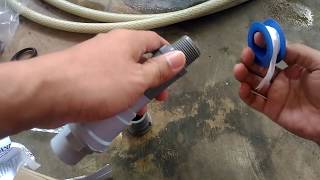 Tutorial Memasang Sealtape  pada kran air maupun Sok drat luar [upl. by Morrill]