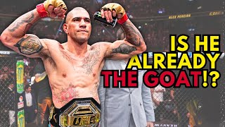 Is Alex Pereira already the GOAT  UFC Talk [upl. by Kcireddor]