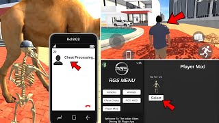 Indian Bike Driving 3D New Update Skeleton Cheat Code  All New Update Secret Codes 😍 Harsh in Game [upl. by Llertniuq]