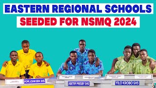 Senior High SchoolsSHS from Eastern Region Seeded for NSMQ 2024 in Ghana [upl. by Eiro]