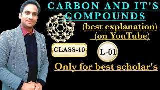 CARBON AND ITS COMPOUND CLASS 10 PART 1 [upl. by Lytle]