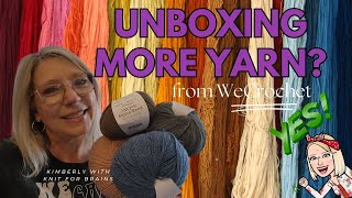 WeCrochet YARN HAUL and SALE yarnhaul crochet knit tutorial [upl. by Swen]