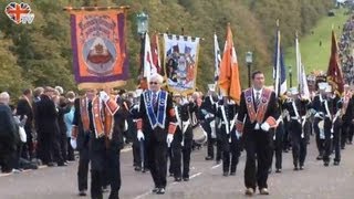 Ulster Covenant 100 Year Anniversary Parade 2012 [upl. by Sgninnej199]