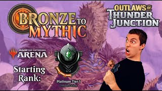 💿 Bronze To Mythic Episode 14  Starting Rank Platinum 1  MTG Arena🤠Outlaws Of Thunder Junction🤠 [upl. by Irabaj]