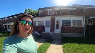 SOLD  investor deal – 1703 Malvern St Baltimore MD 21224  125000 or best offer [upl. by Kciredec]