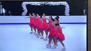 Boston College  Synchronized Figure Skating Team 2022 [upl. by Riobard]