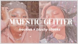 ᝰ 𝐌𝐀𝐉𝐄𝐒𝐓𝐈𝐂 𝐆𝐋𝐈𝐓𝐓𝐄𝐑 ⸝⸝ freckles  blushy cheeks  subliminal [upl. by Ralyat]