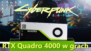 RTX Quadro 4000 w grach [upl. by Kyriako333]