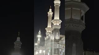 beautiful isha prayer time amp view of haram sharif and the beautiful place masjid e haram [upl. by Vally]