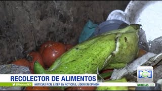 Desperdicio de comida en la central de Corabastos [upl. by Aiotal]