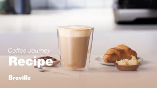 Coffee Recipes  How to make a classic velvety latte at home  Breville USA [upl. by Siramaj]