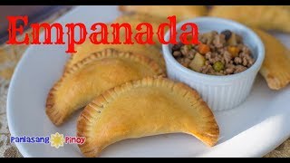 Pork Empanada  Filipino Empanada  Empanadang Baboy  Pinoy Ground Pork Enpanadas [upl. by Ahsele]